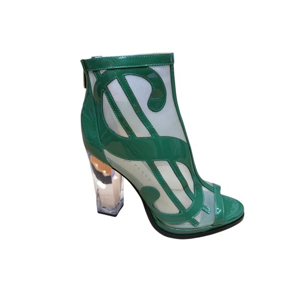 "Katy Perry" The Richie Mesh $ Sign Heel Booties Gr. 8.5M PLZ READ! FINAL SALE - Picture 3 of 15